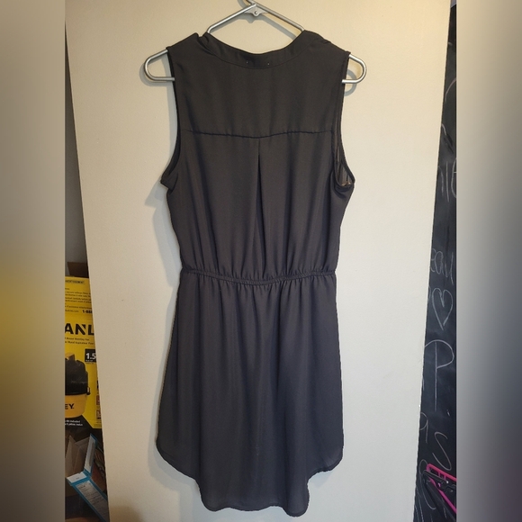 Ardene Black Sleeveless Mini Dress, Size Medium - Picture 2 of 4